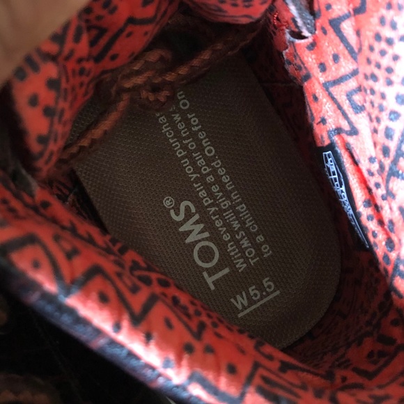 Toms Croc Embossed Camila High Sneakers - Picture 2 of 5